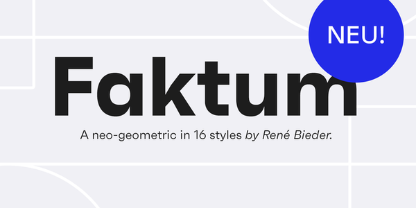 Faktum Test font