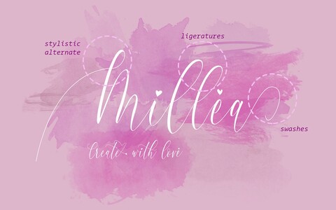 Charlotte Calligraphy Slant font