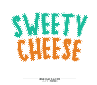 SWEETY CHEESE font