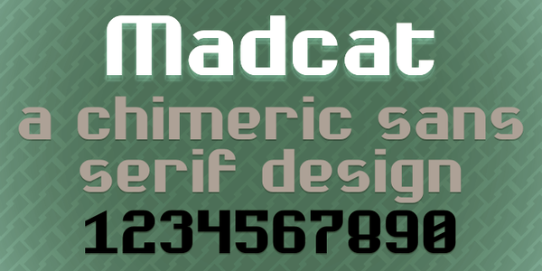 Madcat font