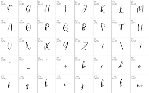 biglittle script font