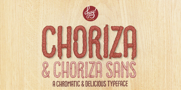 Choriza-Background font
