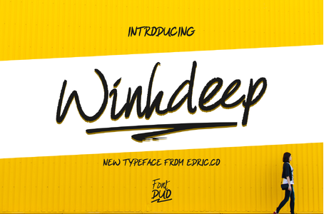 Winkdeep One font