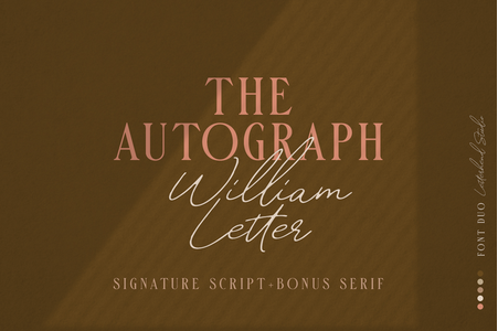 William Letter Signature DEMO font