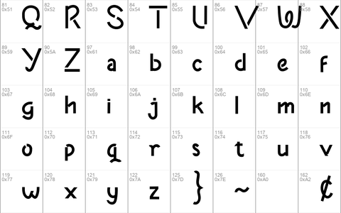 PODORADONGdemo font