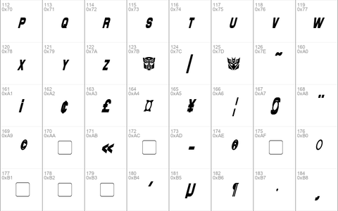 Maximus Condensed Italic