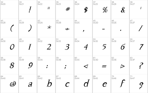 Tooth31 Italic