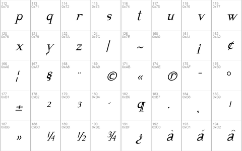 Tooth31 Italic