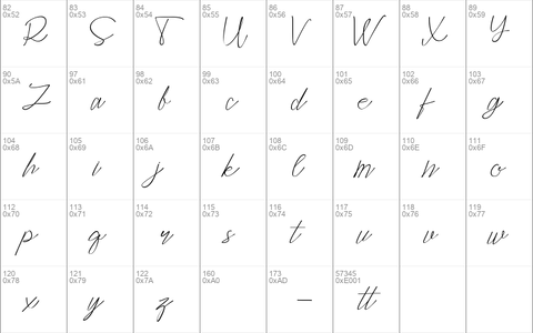 Cepttoni calligraphy font