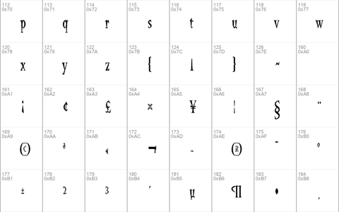 QuetzalcoatlCondensed Regular