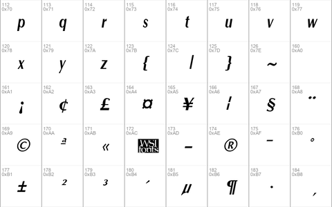 OptaneCompact Bold Italic