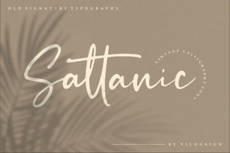 Sattanic DEMO font