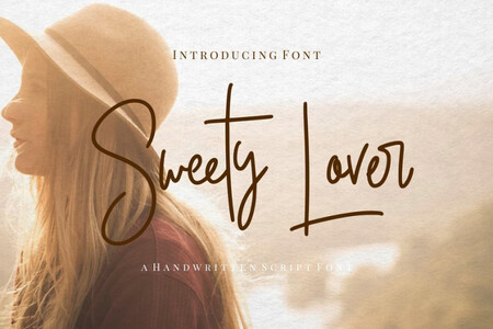 Sweety Lovers Personal Use font