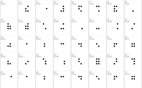 RNIB Braille Regular