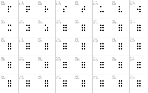 RNIB Braille Regular