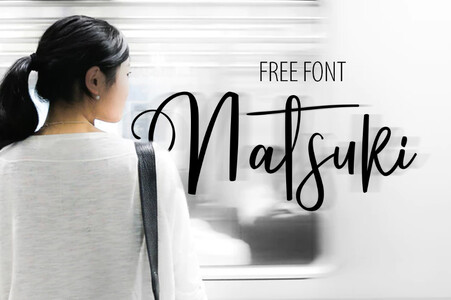 Natsuki FREE font