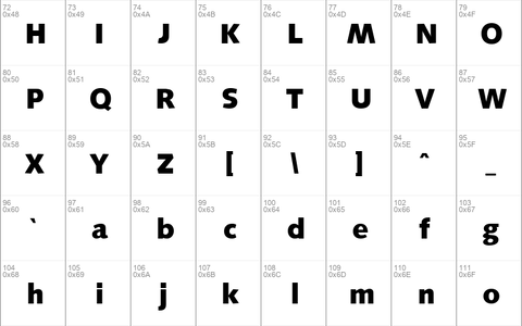 Saxony-Serial-ExtraBold Regular