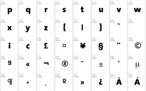 Saxony-Serial-ExtraBold Regular