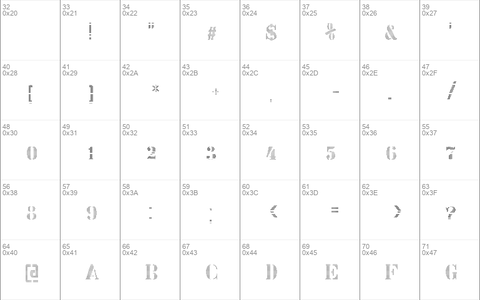 Stencix Regular