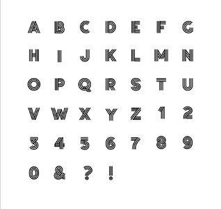 THE SOCIAL font