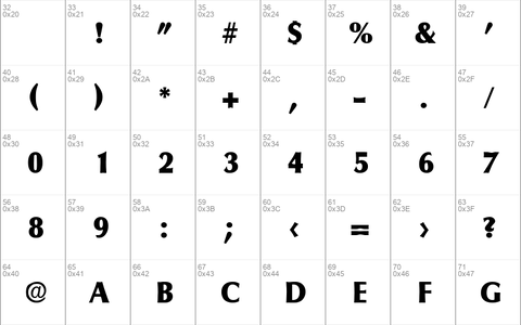 Columbia-ExtraBold Regular