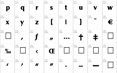 Columbia-ExtraBold Regular