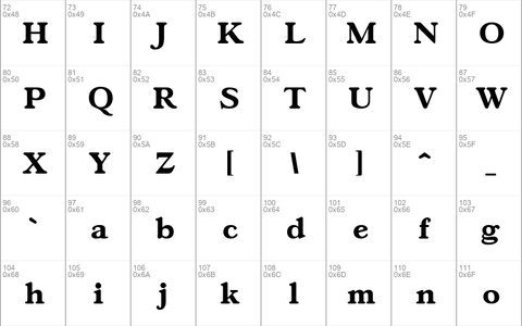 Gascogne-Serial-ExtraBold Regular