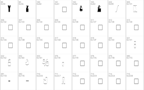 Woogie Display Outline Caps SSi