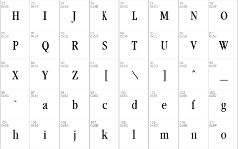 GarnetCondensed Regular