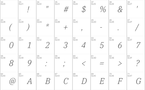 IBM Plex Serif ExtraLight