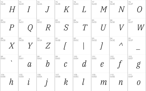 IBM Plex Serif Light