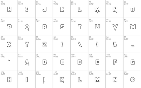 Pistoleer Outline Regular