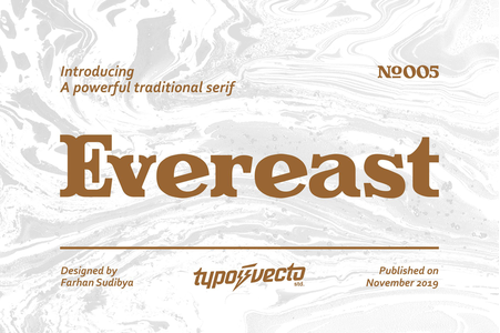 Evereast Serif font