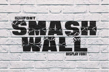 Smash Wall font