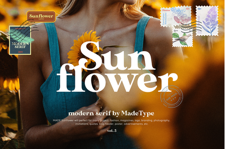 MADE Sunflower font