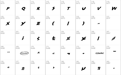 300 Trojans Expanded Italic