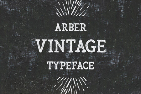 Arber Vintage Free font