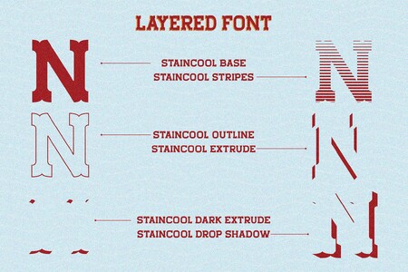 Staincool Base font