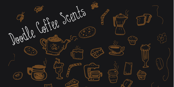 Doodle Coffee Scents font