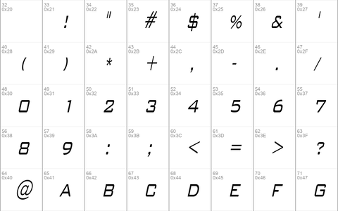 WallStreetCondensed Italic