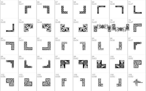 Celtic Frames Regular