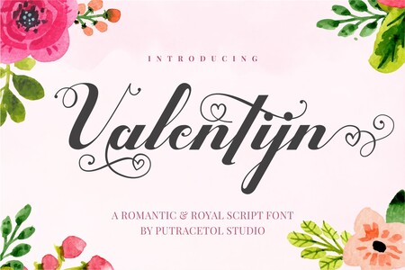 Valentijn FreeVersion font