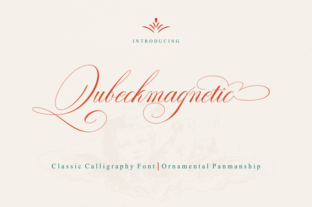 Qubeckmagnetic font