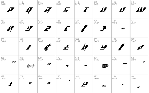 X-Racer Italic Italic