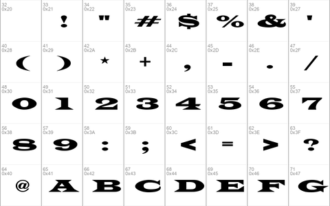 Latin-WideExt Normal