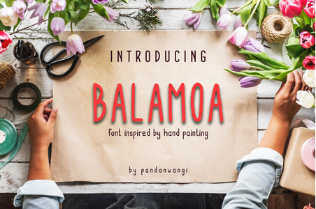 Balamoa Normal font