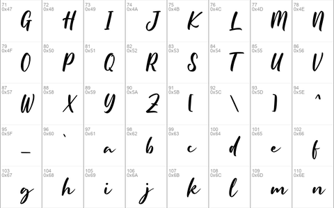 Hoffermond font