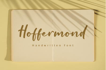 Hoffermond font