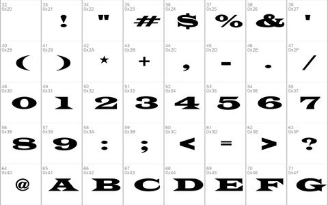 Latin-WideExt-Normal Regular