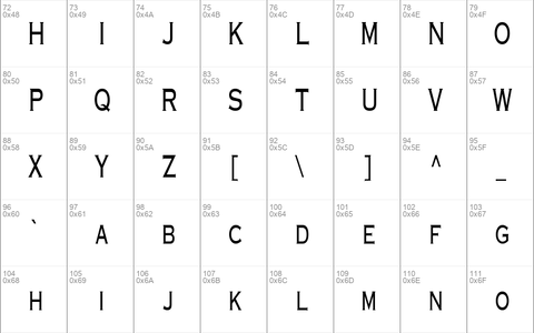 MetalcutCondensed Regular